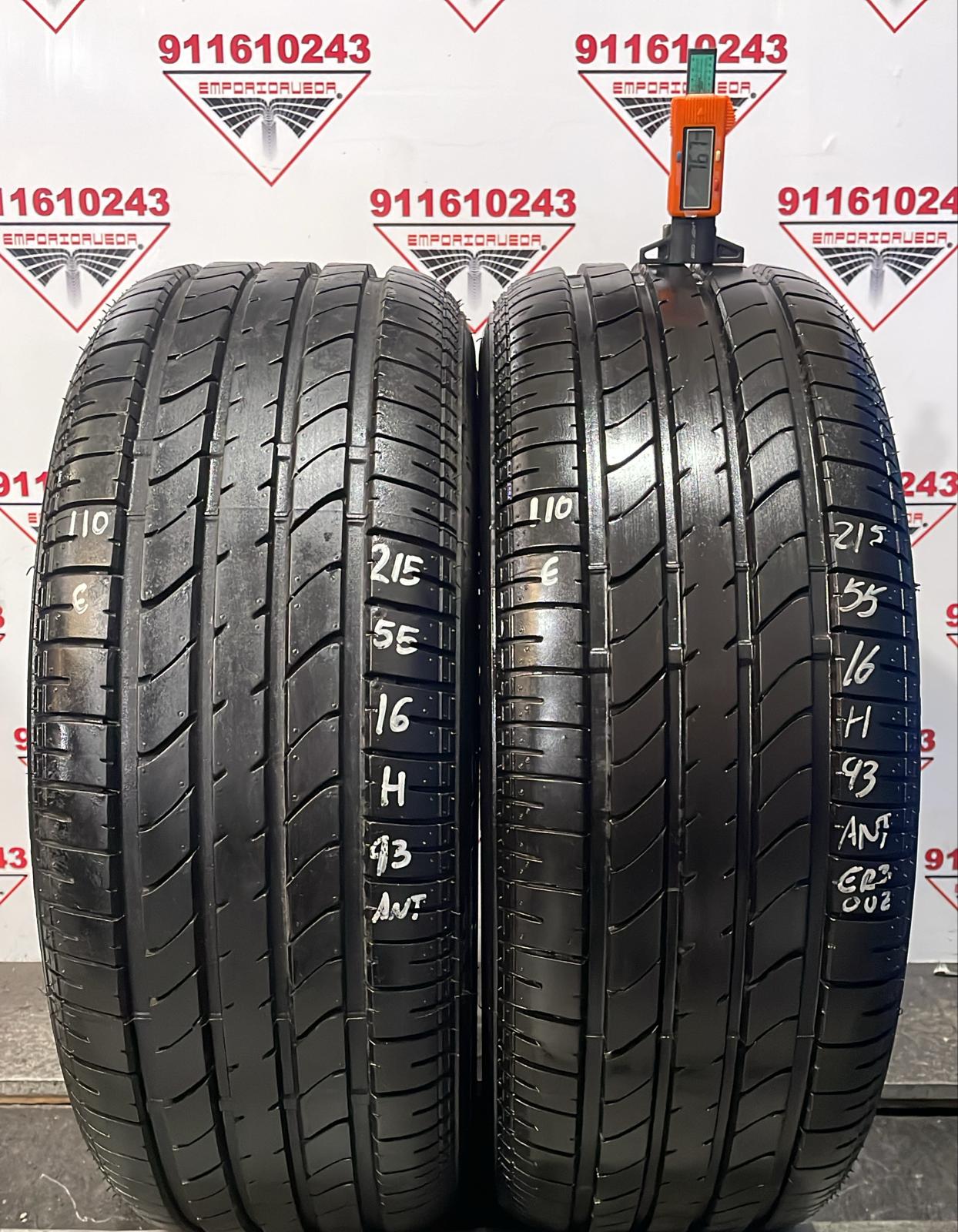 BRIDGESTONE TURANZA USADO  215/55 R16 93 H